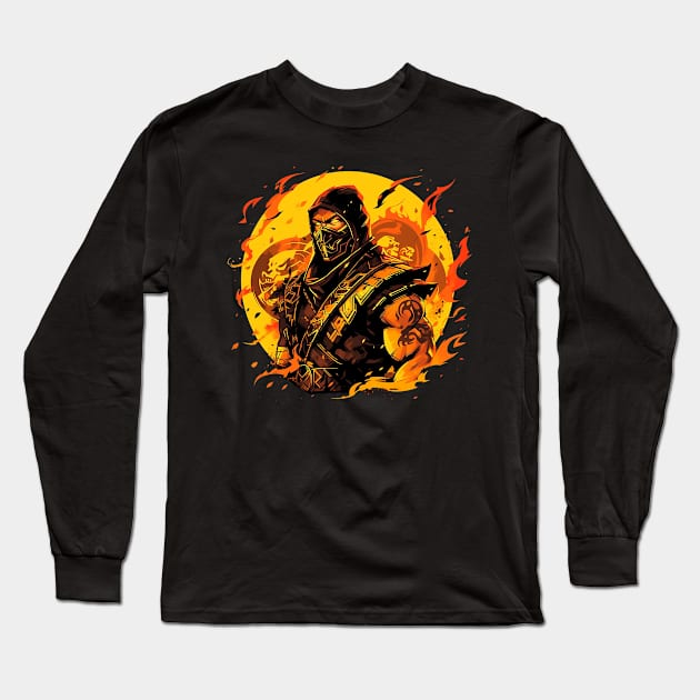 scorpion Long Sleeve T-Shirt by dorapeterx